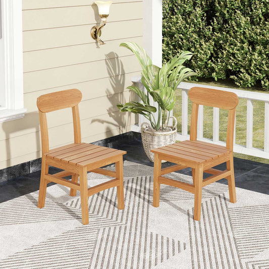 Patio Teak Wood Chair - Tampa Home & Garden Store