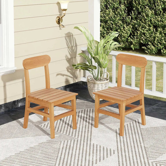 Patio Teak Wood Chair - Tampa Home & Garden Store
