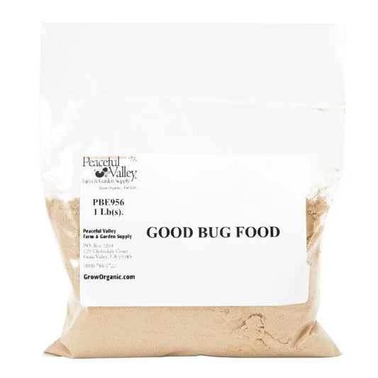 Peaceful Valley Good Bug Food 1 lb bag, Grow Organic pest control for beneficial insects on Tampa Home & Garden Store