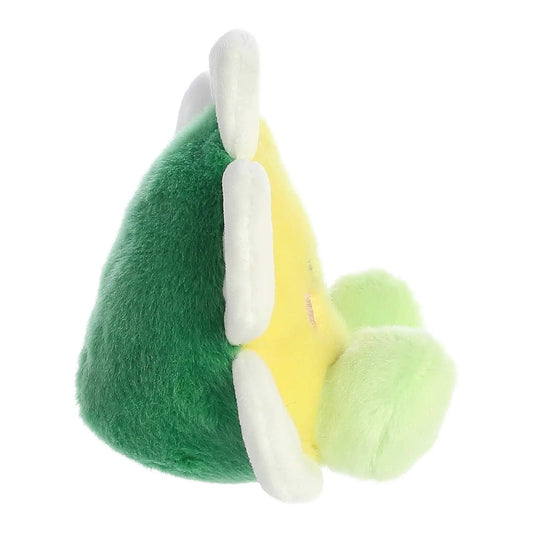 Deon Daisy Palm Pal plush toy with green body and white limbs on Tampa Home & Garden Store