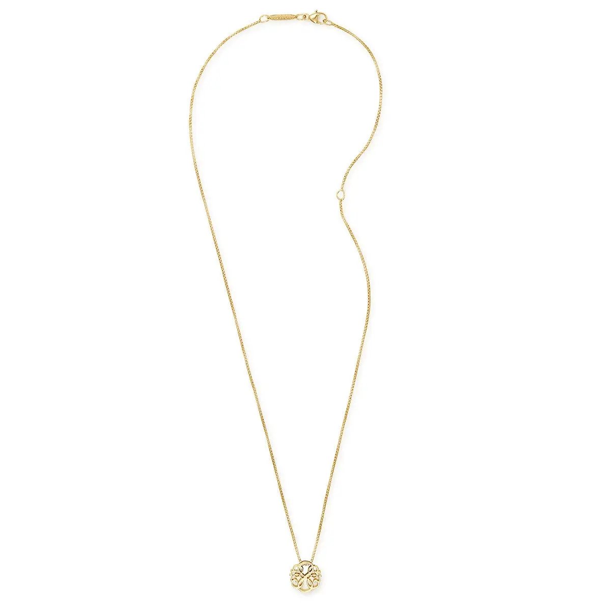 Path of Life adjustable necklace by ALEX AND ANI with gold chain and tree of life pendant on Tampa Home & Garden Store