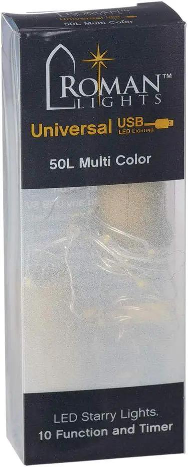 USB 50 LED (16 foot) Multifunction Starry Lights - Multicolor - Tampa Home & Garden Store