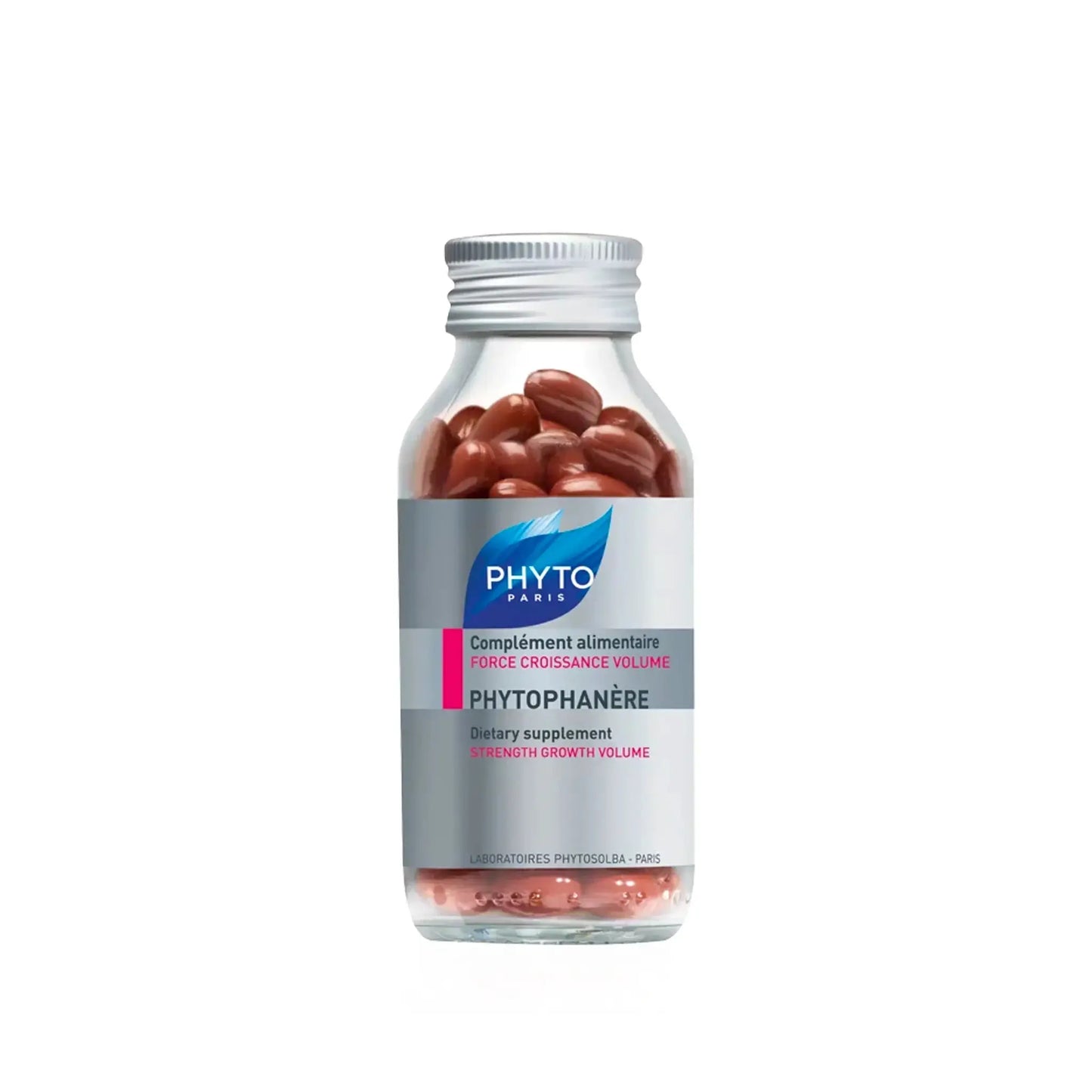 PHYTO Phytophanère dietary supplement bottle with red-brown capsules Nava Beauty 120 on Tampa Home & Garden Store