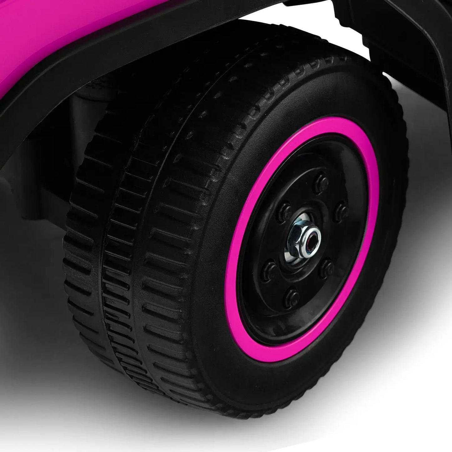 6V Kids Electric Ride-on Truck with Height Adjustable Seat-Pink - Tampa Home & Garden Store