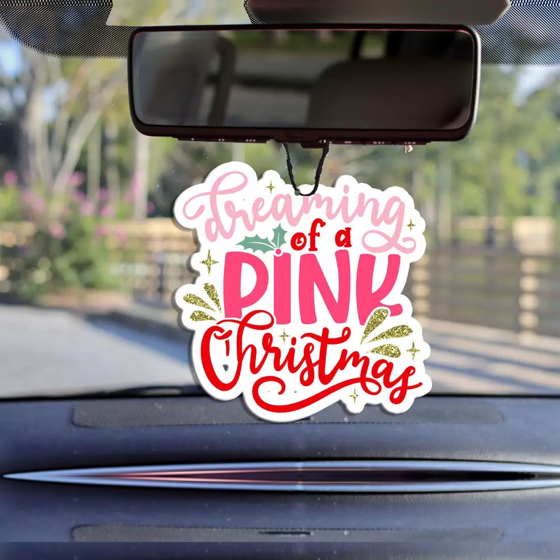 Pink Christmas Freshie - Tampa Home & Garden Store