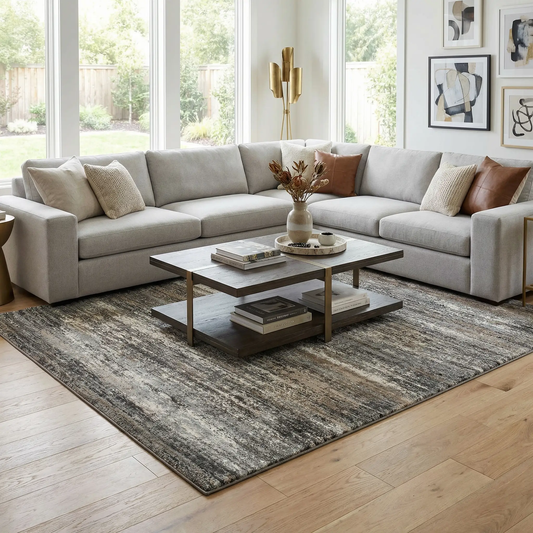 Tigaon Luxe Thick Area Rug pattern Boutique Rugs living rug on Tampa Home & Garden Store