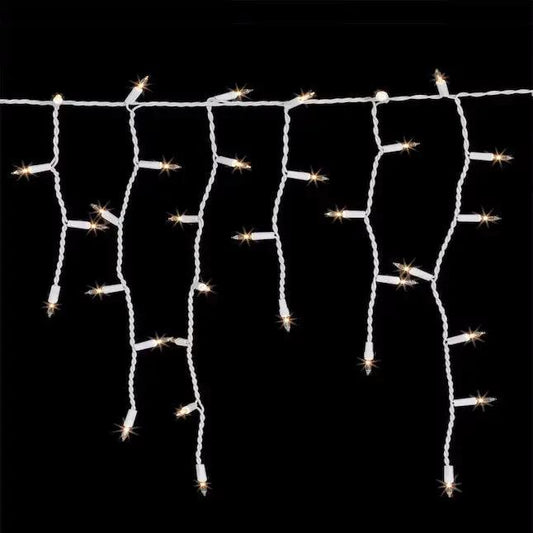 300-Count Constant White Incandescent Icicle Lights - Tampa Home & Garden Store