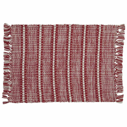 Peppemint Stripe Placemat - Tampa Home & Garden Store
