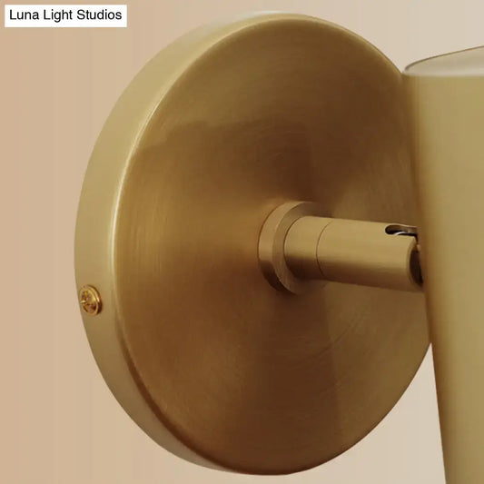 Tube Brass Spotlight Wall Light - Postmodern Metal Reading Lamp for Bedroom - Tampa Home & Garden Store
