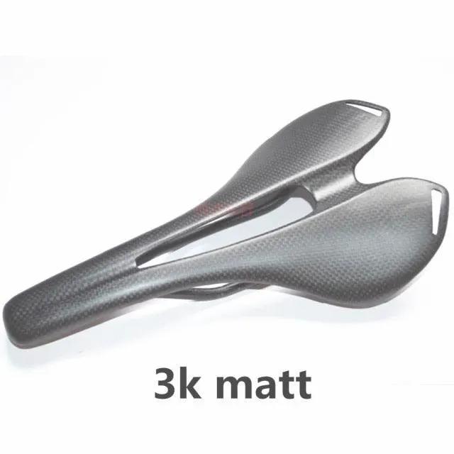 Carbon Fiber Road Saddle with PU Leather Cover