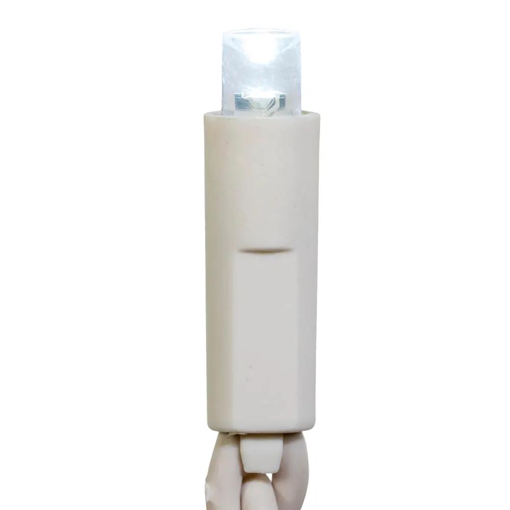 70-Light Cool White Soft Twinkle White Wire LED Icicle Light Set - Tampa Home & Garden Store