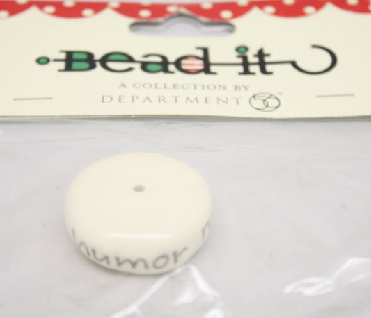Bead It - Humor Me Spacer Bead - Tampa Home & Garden Store