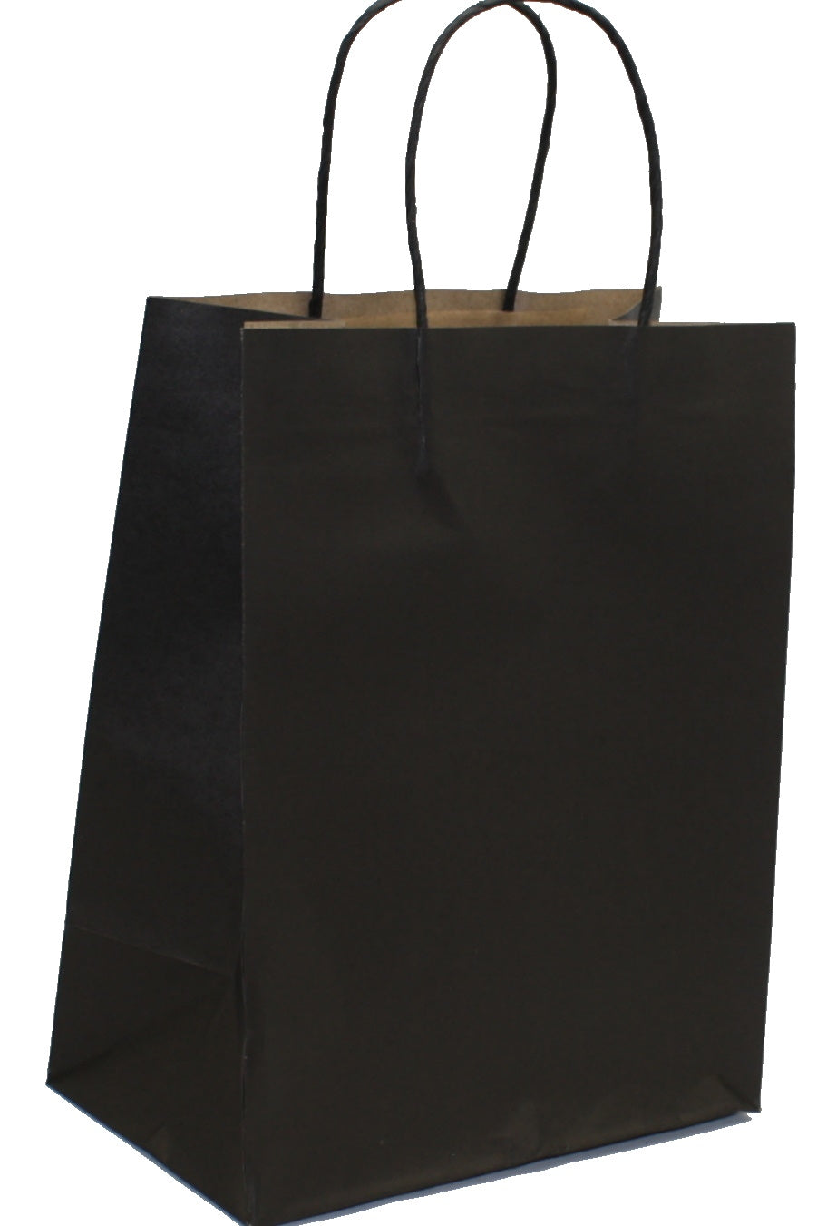Two medium kraft gift bags with black twine handles on Tampa Home & Garden Store
