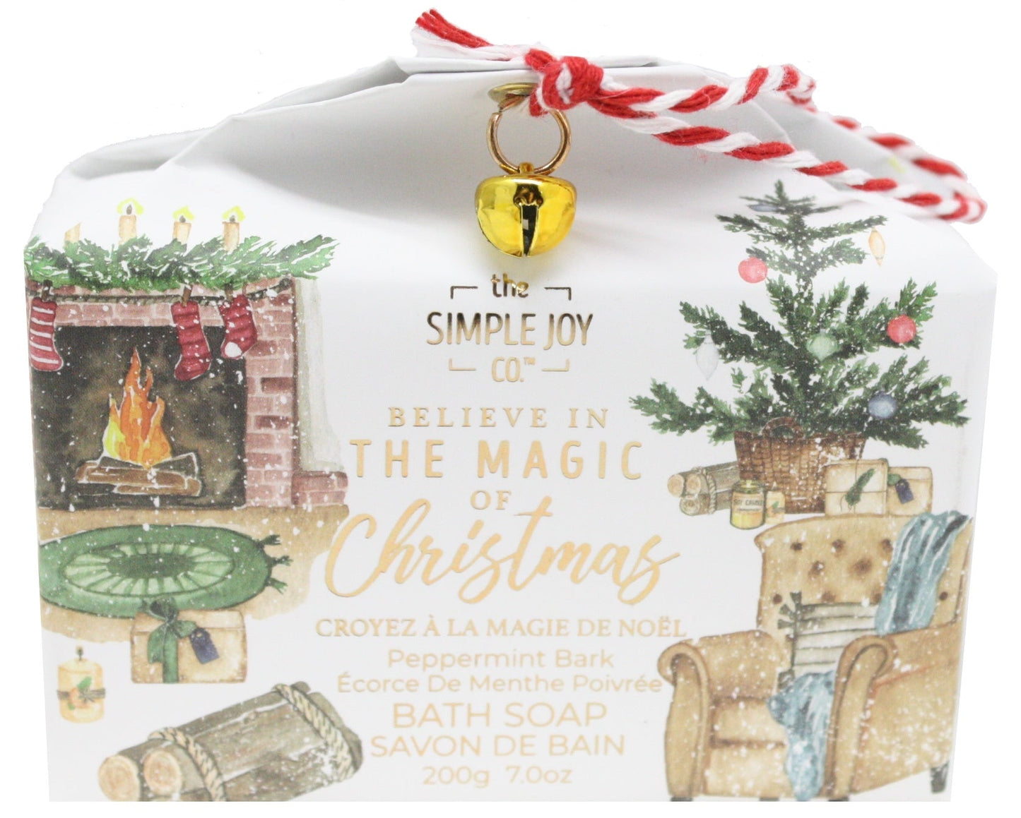 Peppermint Bark Bar Soap