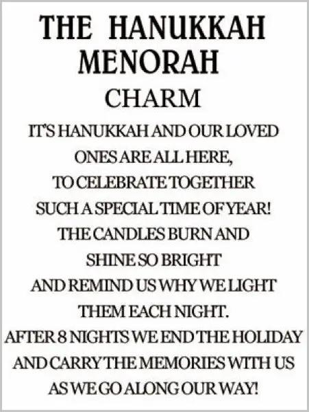 The Hanukkah Menorah Charm - Tampa Home & Garden Store