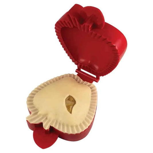 Apple Pocket Pie Maker for Mini Pies red by The Country Christmas Loft cookie cutter on Tampa Home & Garden Store