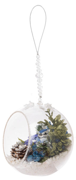 Blue Jay Terrarium Ornament - Tampa Home & Garden Store