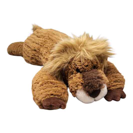 Cozy Toes Lion Plush 17 inch set of 3 tan brown plush lions with fluffy manes on Tampa Home & Garden Store