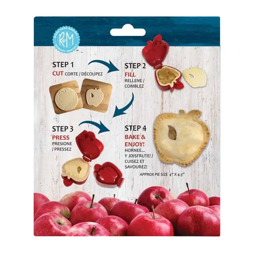 Apple pocket pie maker cookie cutters by Country Christmas Loft, apple cutter set on Tampa Home & Garden Store