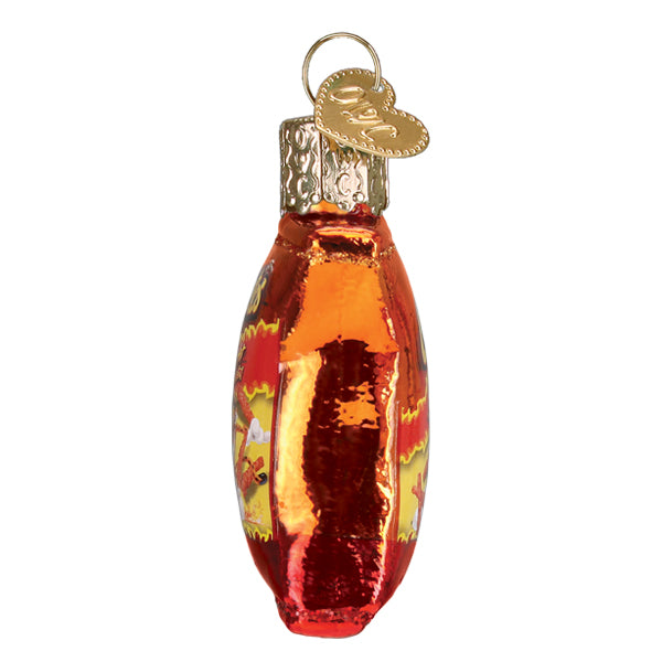 Adorno de cristal con forma de mini Cheetos de gomitas