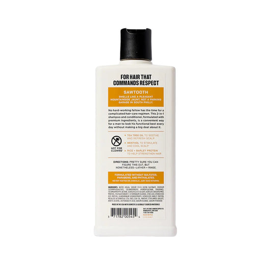 Duke Cannon Sawtooth Shampoo + Conditioner - Tampa Home & Garden Store