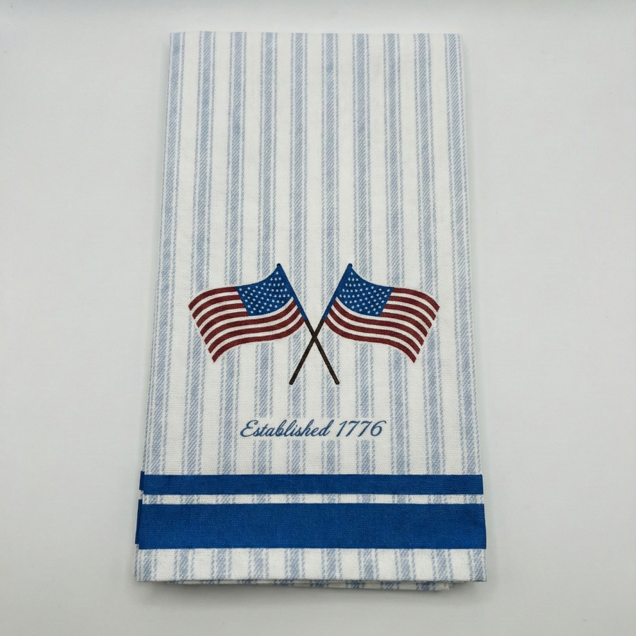 American Heritage Flag Paper Napkins Set of 20