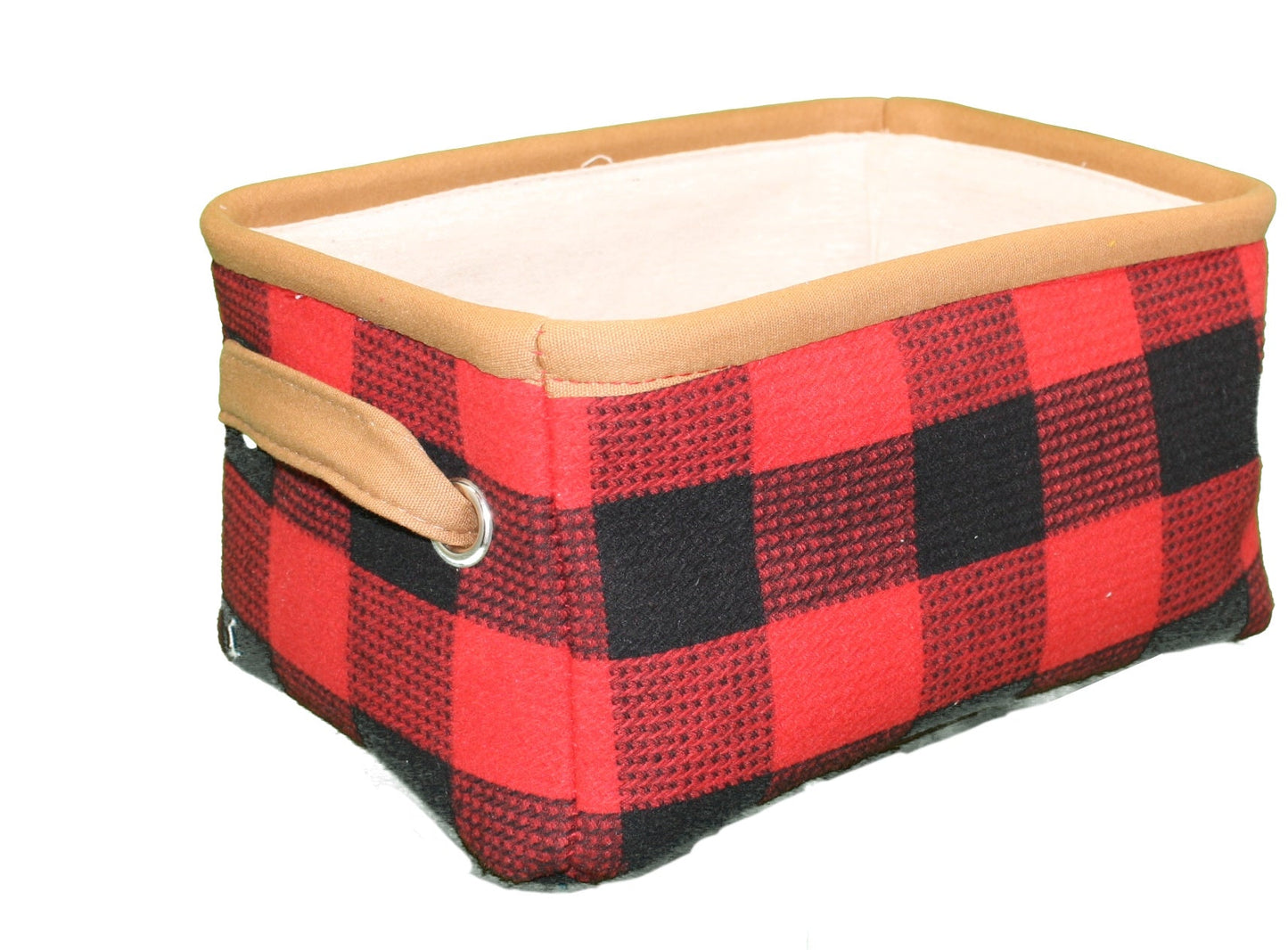 Paniers en tissu à carreaux Buffalo -