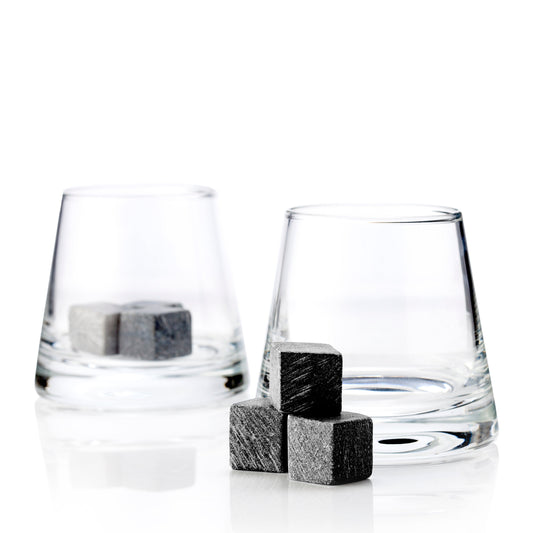 Soapstone Whiskey Chill Rocks and Glass Set