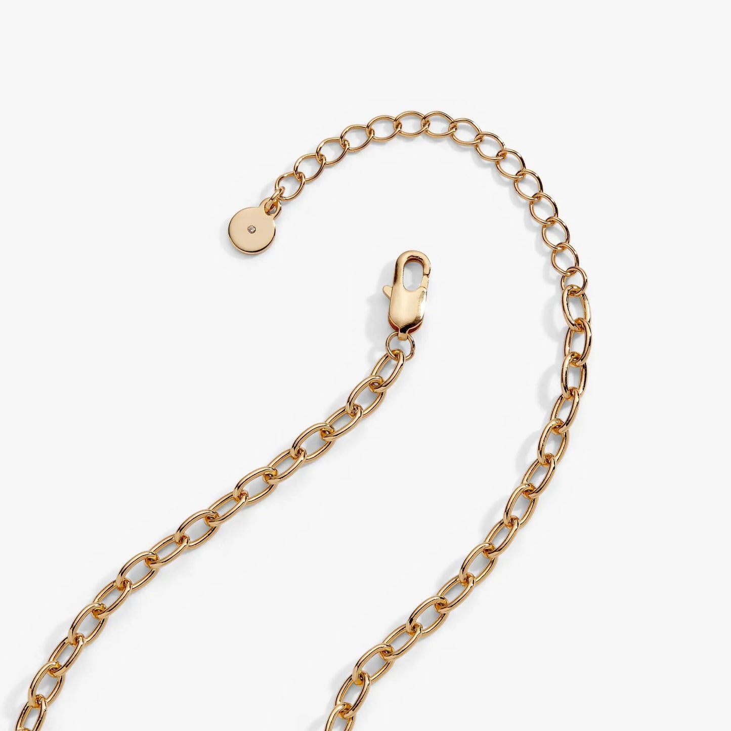 Road Trip Multi-Charm Necklace gold-tone chain with round disk charm by ALEX AND ANI on Tampa Home & Garden Store