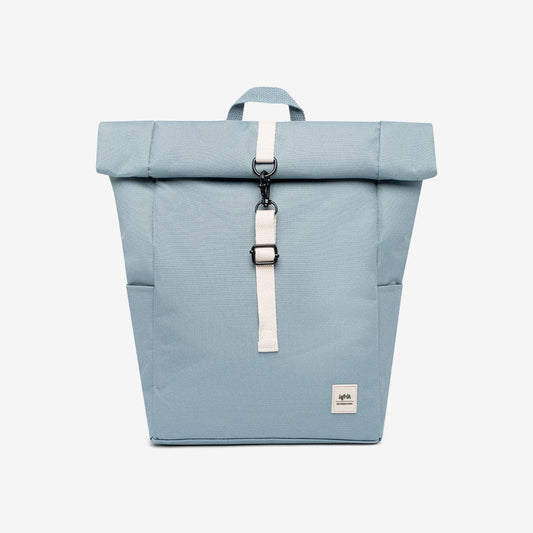 Lefrik Roll Mini Backpack Stone Blue with Laptop Pocket on Tampa Home & Garden Store