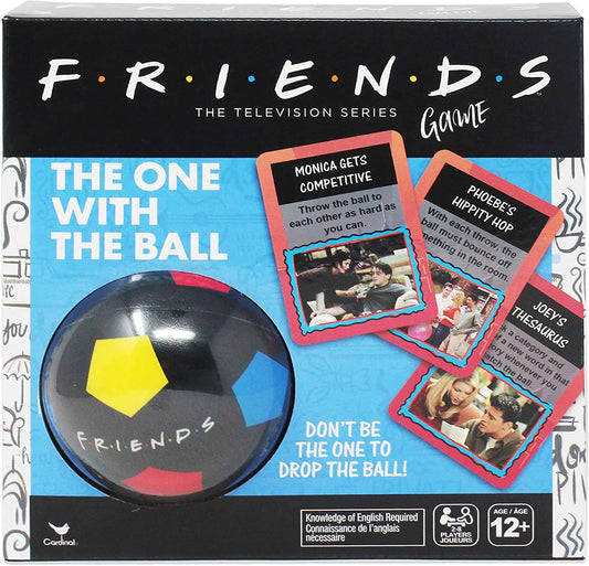 Friends Ball Party Game for Teens & Adults with black ball and red cards, 2–8 players on Tampa Home & Garden Store