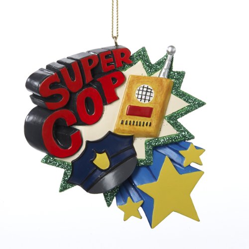 Super Cop Ornament - Tampa Home & Garden Store