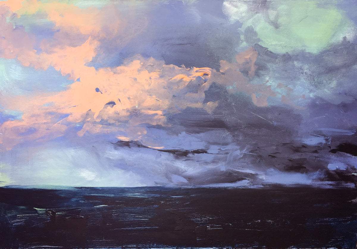 Navega a Través de la Tormenta – Lámina Artística Premium