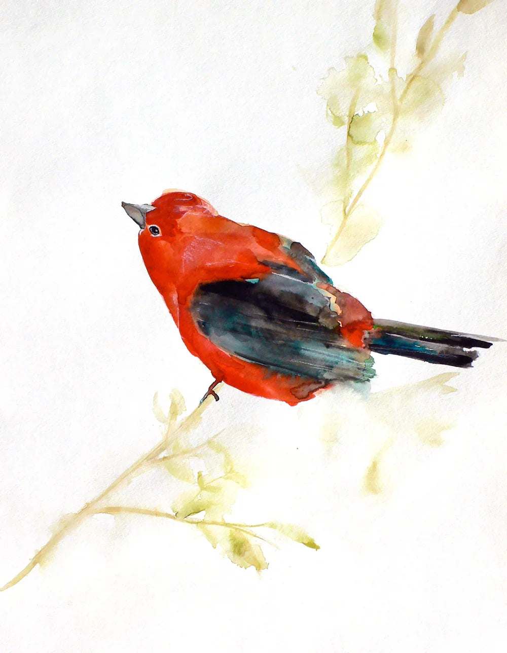 Lámina artística de septiembre – Arte de pared estacional de archivo