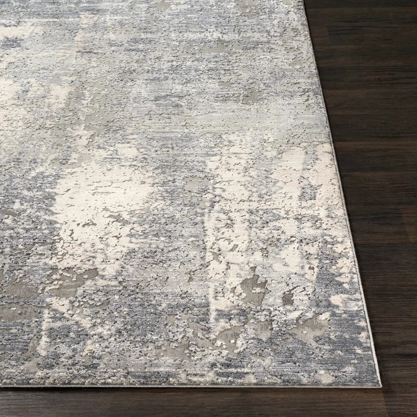 Charcoal Shartlesville Textured Luxe Rug gray-toned textured pile by Boutique Rugs on Tampa Home & Garden Store