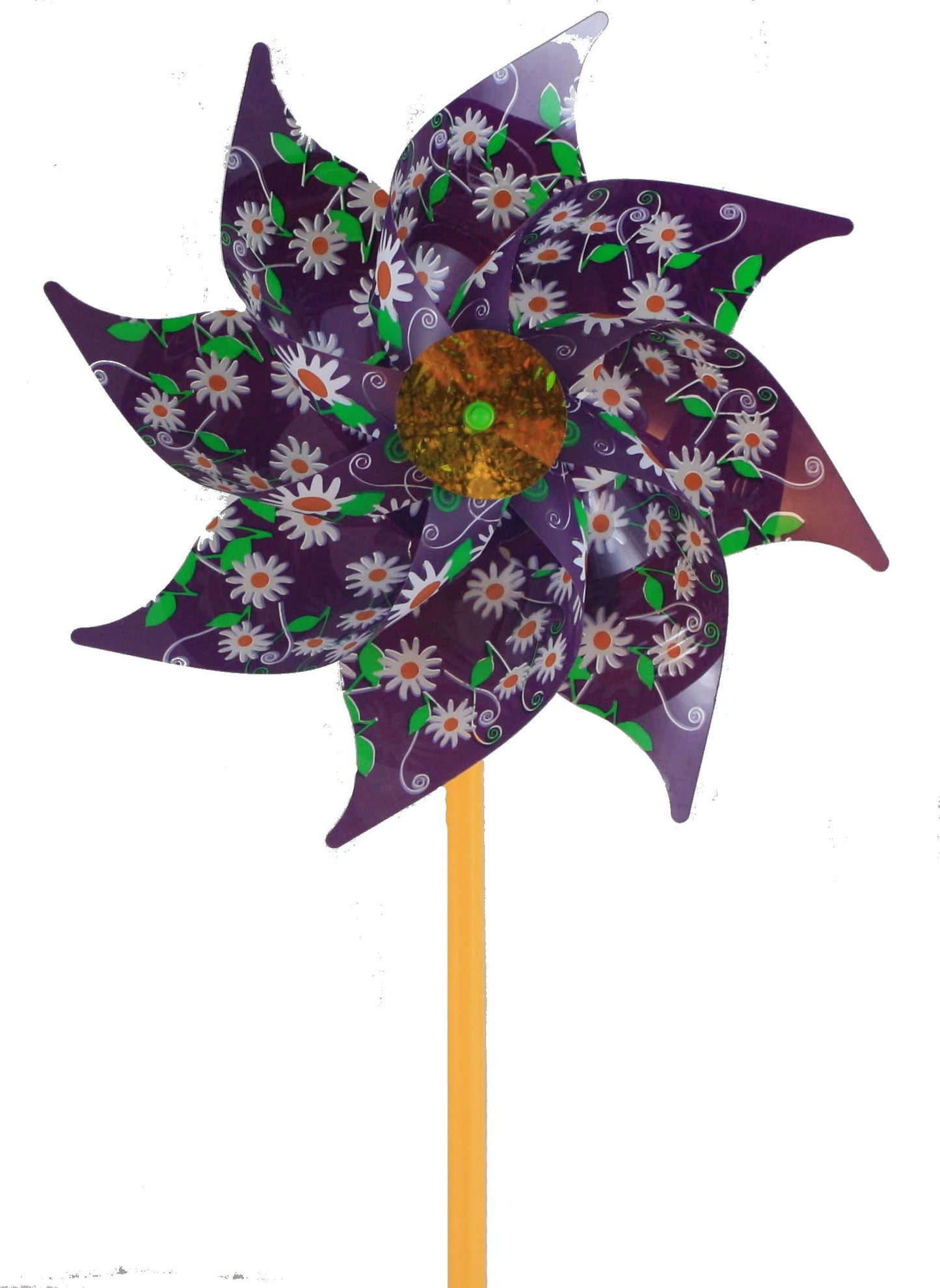 Molinillo de PVC - Floral violeta