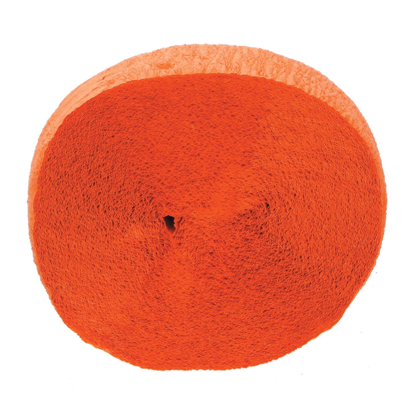Serpentin en papier crépon - 24,7 m (81 pieds) - Orange
