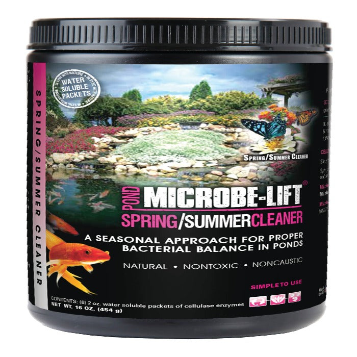 Microbe-Lift Spring/Summer Cleaner pond treatment Rivendell Distribution, liquid & granular on Tampa Home & Garden Store