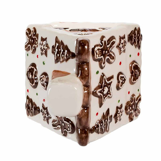 Boîte à biscuits en forme de maison en pain d'épice - 25 cm