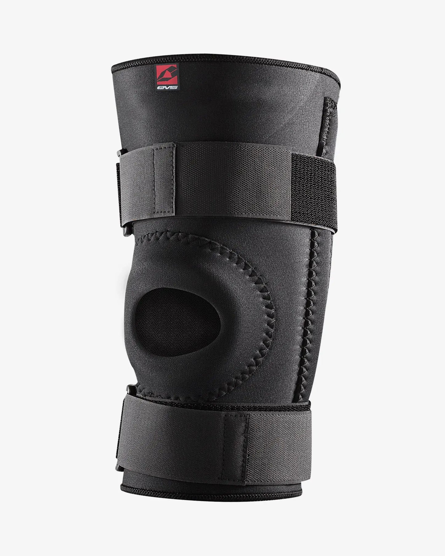KS61 Knee Stabilizer with medial support straps in black neoprene, EVS Sports logo on Tampa Home & Garden Store