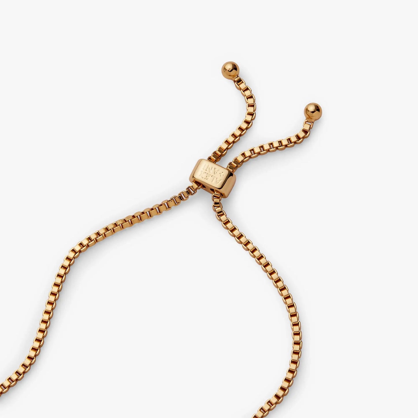 Sweet Shop Love adjustable bolo bracelet by Alex and Ani gold-tone on Tampa Home & Garden Store