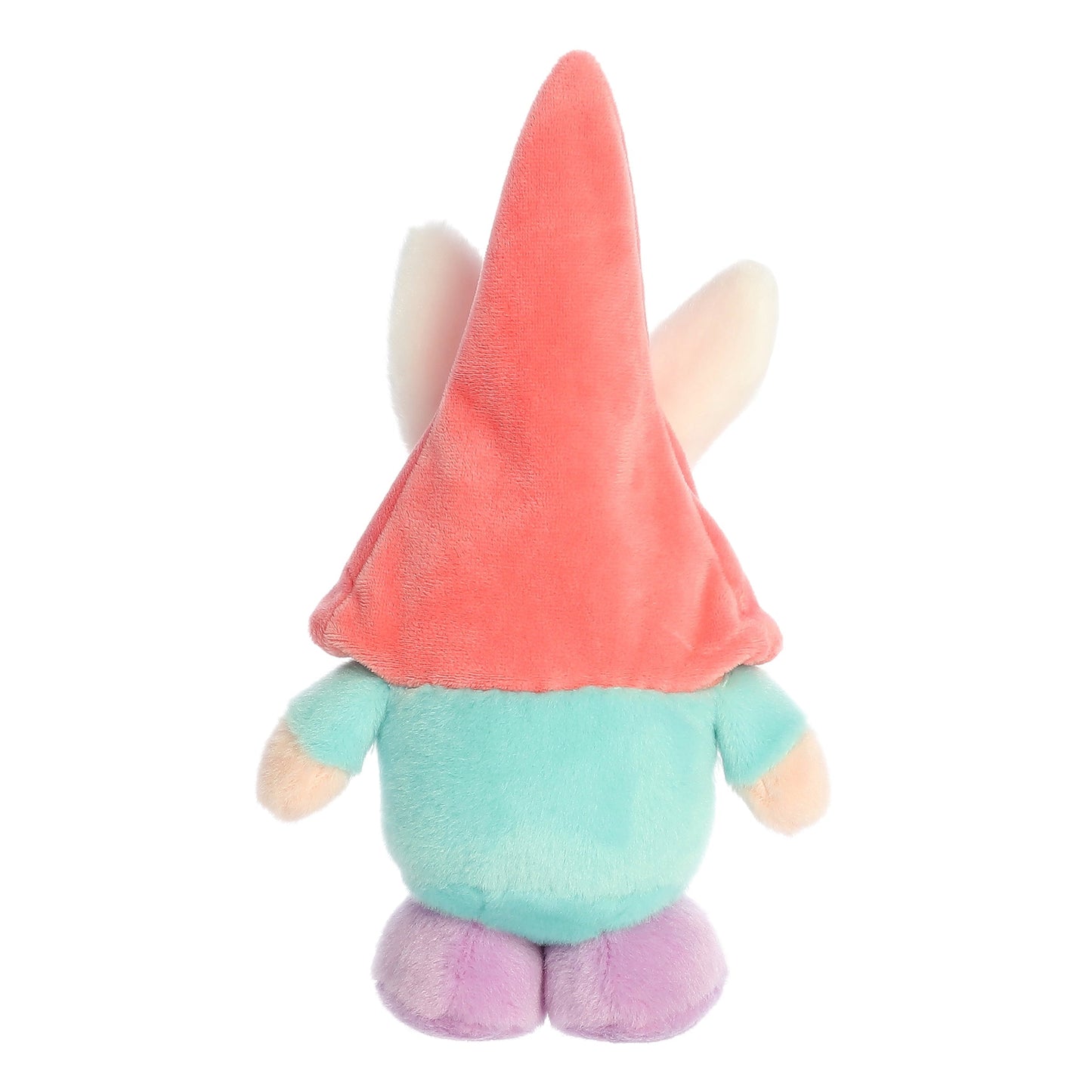 Gnomlinis Bunny Gnome plush with coral hat by The Country Christmas Loft on Tampa Home & Garden Store