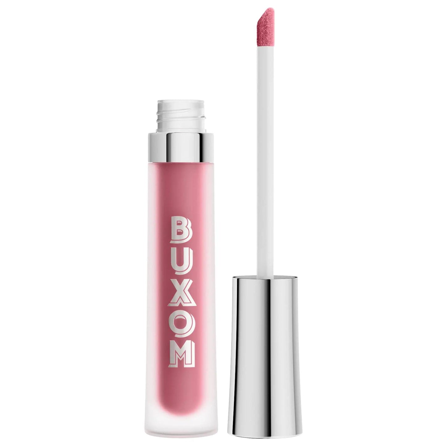 Lip gloss Buxom Full-On pink tube by Beauty Care Bag with white wand, hydrating formula on Tampa Home & Garden Store