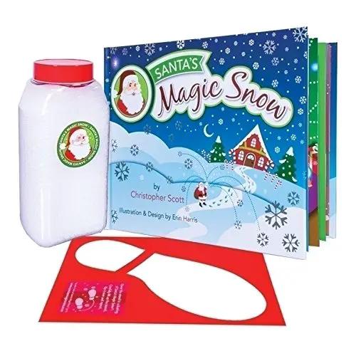 Santa Claus Book and Snow Boot Stencil Kit, 3-piece set with stencil sheet and book bundle on Tampa Home & Garden Store