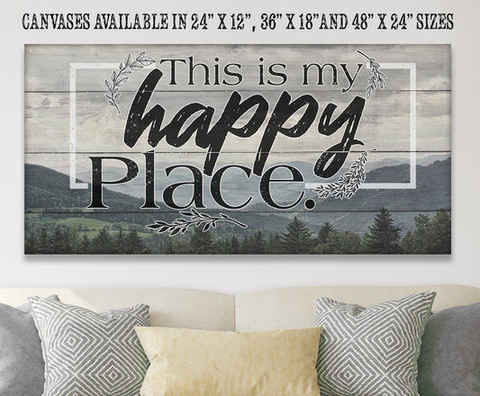 This Is My Happy Place - Canvas - Tampa Home & Garden Store