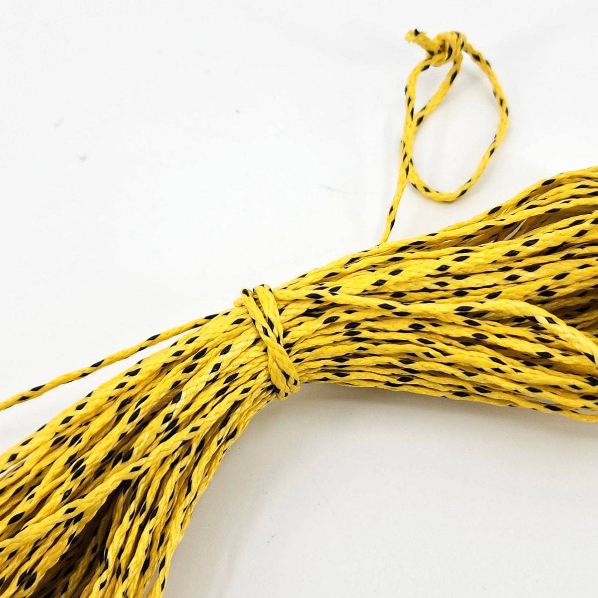Throw rope 50 ft 1.75mm Notch Brand yellow braided cord for camping on Tampa Home & Garden Store