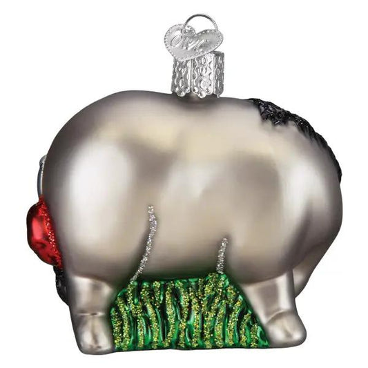 Eeyore Donkey Glass Ornament Keepsake Endurance by The Country Christmas Loft on Tampa Home & Garden Store