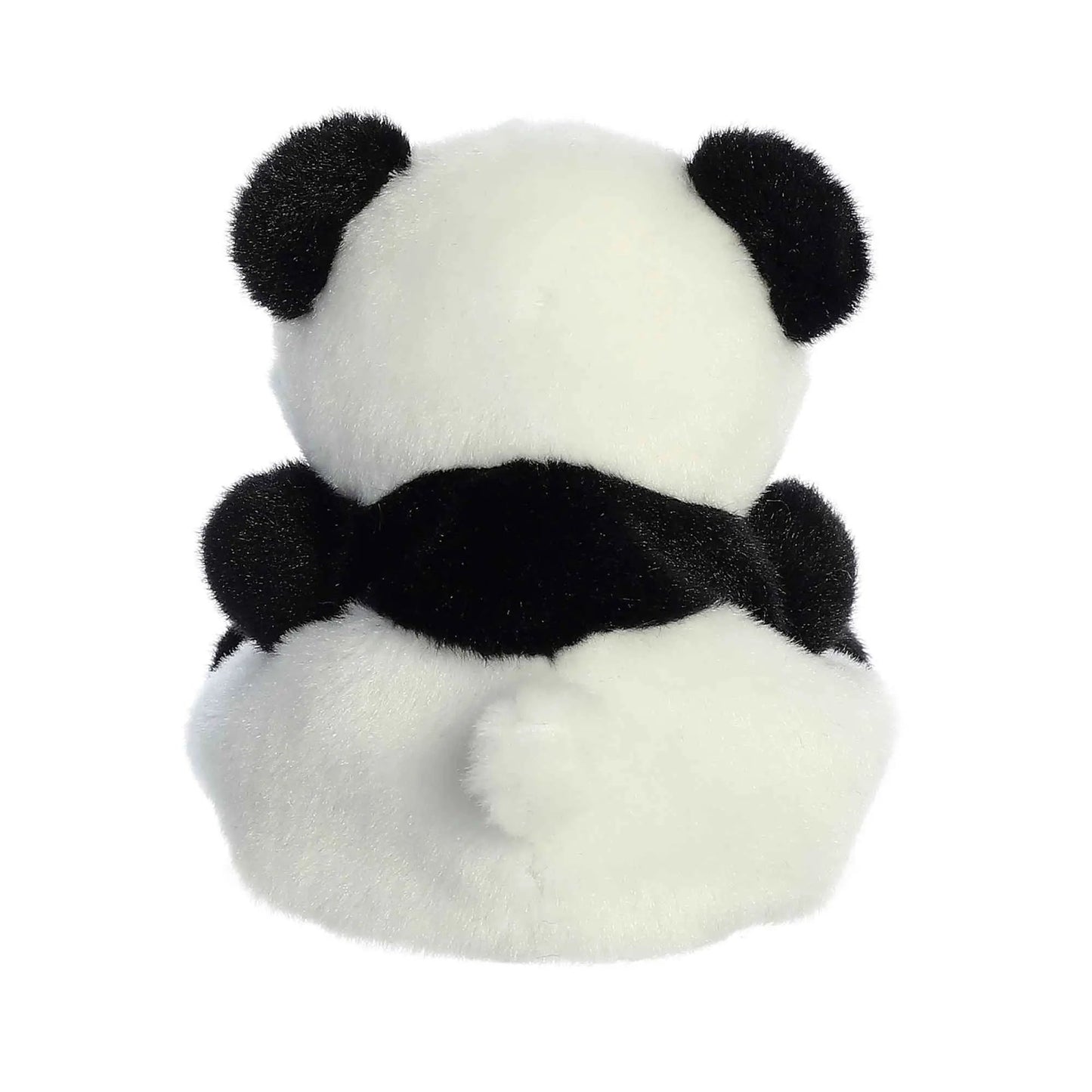 Bamboo Panda Palm Pal plush toy white body with black ears for kids on Tampa Home & Garden Store