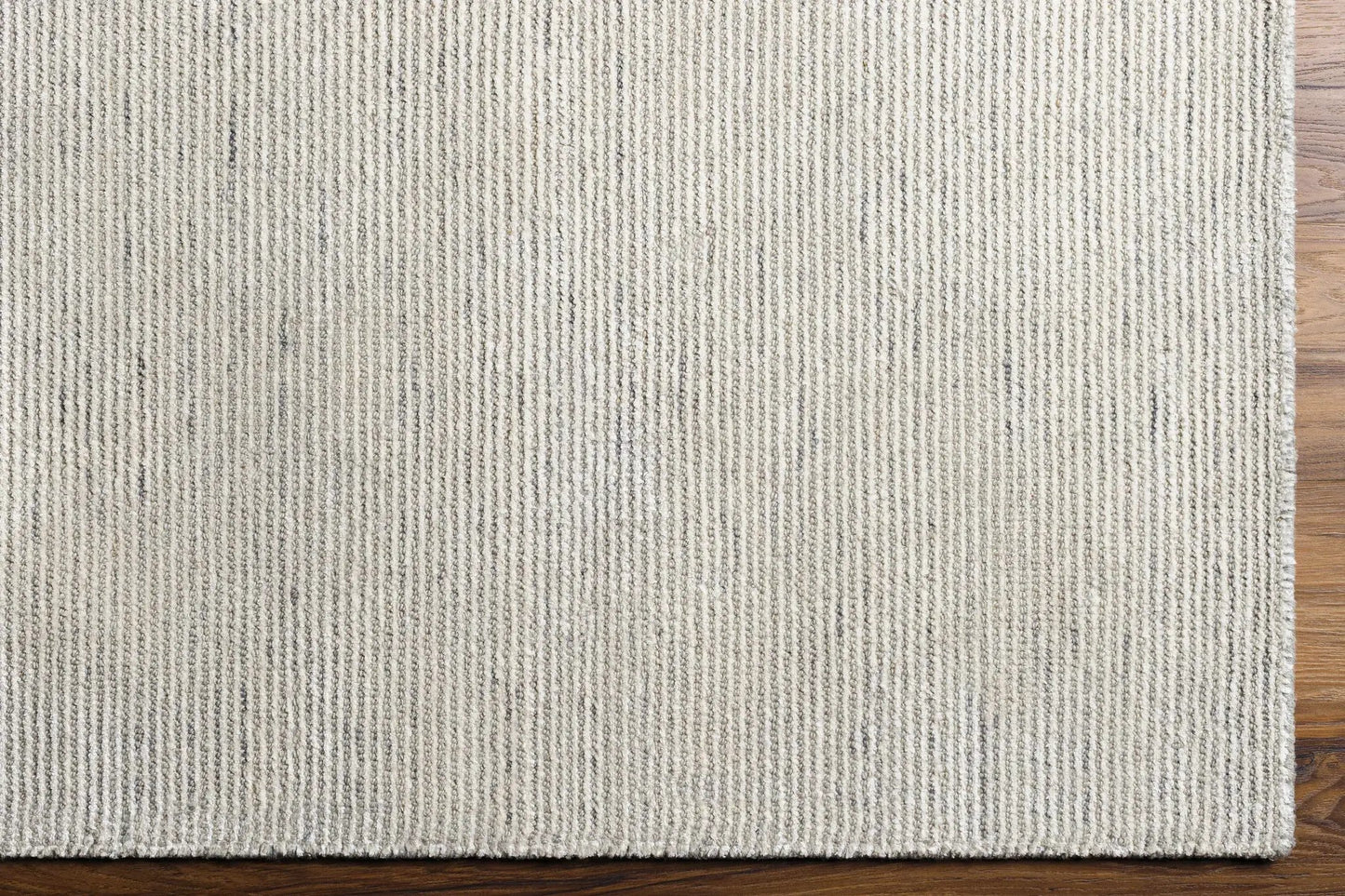 Orcas Hand Tufted Wool Blend Rug Aqua, ribbed texture on Tampa Home & Garden Store