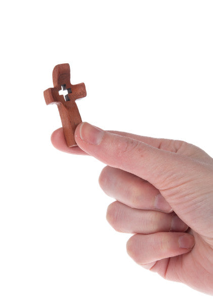 Prayer Cross Pocket Charm